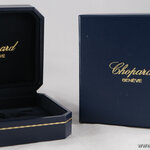 Chopard · Schmuckbox blau mit Umkarton (hoch)