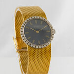 Piaget · Damenuhr mit Diamantlünette