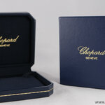 Chopard · Schmuckbox blau mit Umkarton (flach)