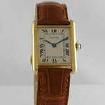 Cartier · Tank Vermeil Silber vergoldet 