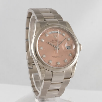 Rolex · Day-Date, Weißgold
