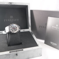 Perrelet · Turbine GMT — 3 / 8 Perrelet · Turbine GMT — 3 / 8