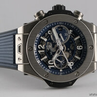 Hublot · Big Bang Unico Titanium Blue — 7 / 8 Hublot · Big Bang Unico Titanium Blue — 7 / 8