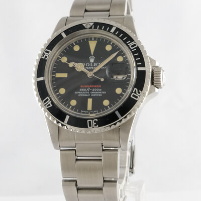 Rolex · Submariner Rotschrift