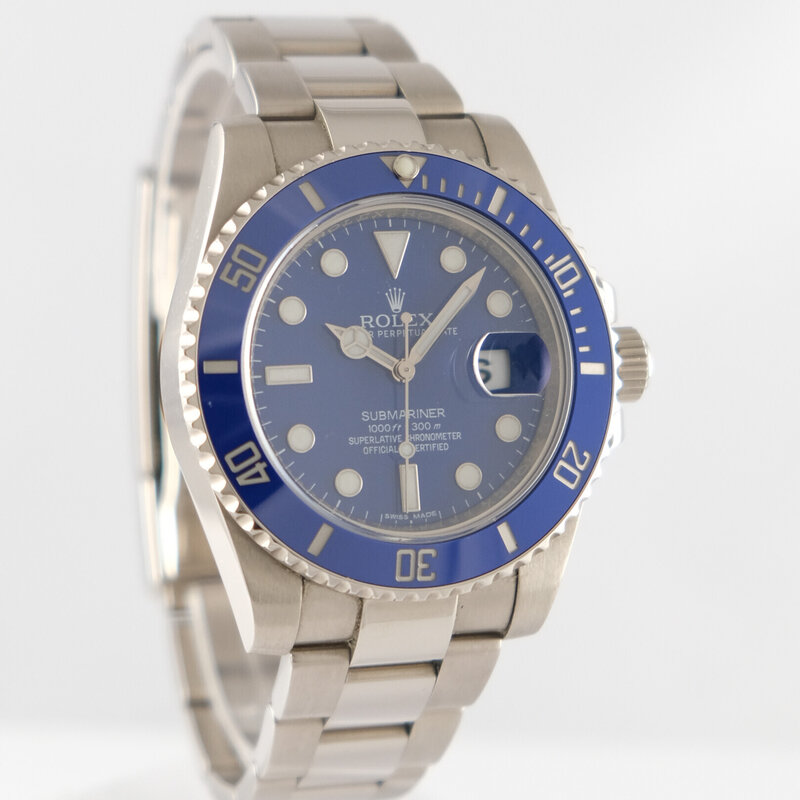 Rolex · Submariner Weißgold — 1 / 8 Rolex · Submariner Weißgold — 1 / 8