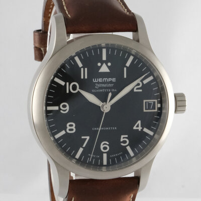 Wempe · Zeitmeister Chronometer Fliegeruhr 