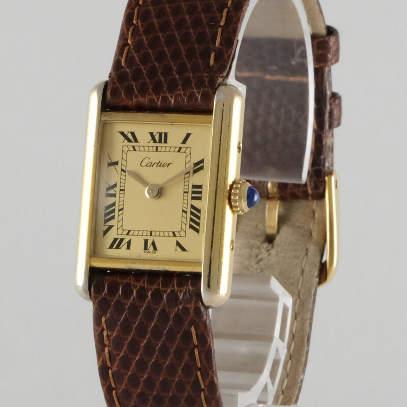 Cartier · Damenarmbanduhr Tank Must de Cartier — 1 / 7 Cartier · Damenarmbanduhr Tank Must de Cartier — 1 / 7