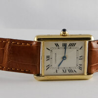 Cartier · Tank Vermeil Silber vergoldet — 7 / 7 Cartier · Tank Vermeil Silber vergoldet — 7 / 7