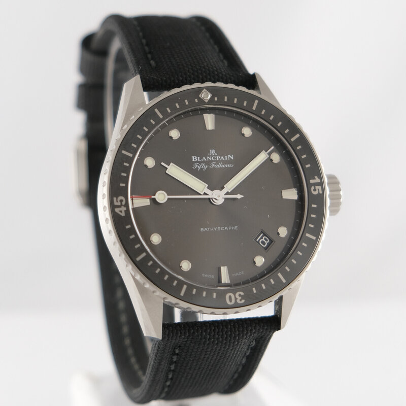 Blancpain · Fifty Fathoms Bathyscaphe — 1 / 8 Blancpain · Fifty Fathoms Bathyscaphe — 1 / 8