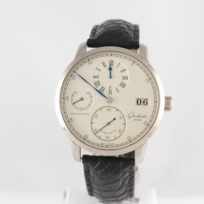 Glashütte Original · Senator Regulateur Großdatum