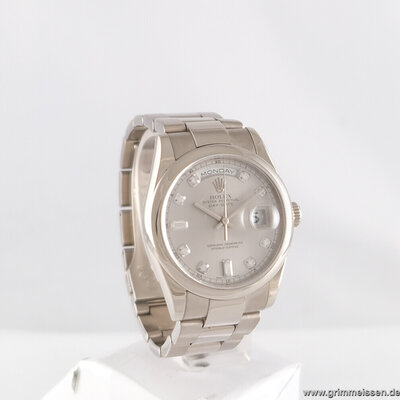 Rolex · Day-Date, Weißgold