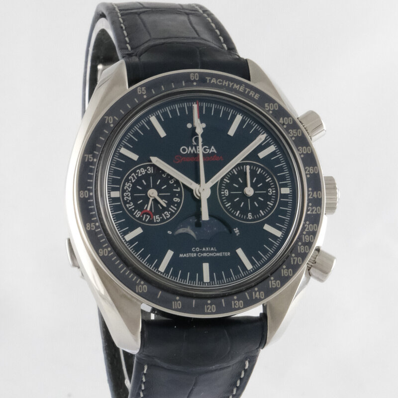 Omega · Speedmaster Mondphase Co-Axial Master Chronometer — 1 / 9 Omega · Speedmaster Mondphase Co-Axial Master Chronometer — 1 / 9