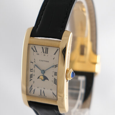 Cartier · Tank Américaine Mondphase