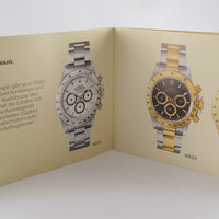 Rolex · Bedienungsanleitung für Daytona 1988 — 2 / 3 Rolex · Bedienungsanleitung für Daytona 1988 — 2 / 3