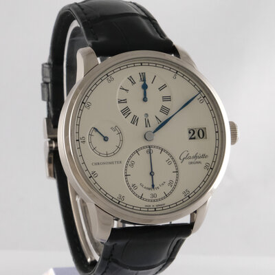 Glashütte Original · Senator Regulateur Großdatum