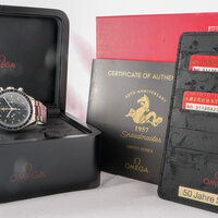 Omega · Speedmaster 50th Anniversary 1957 — 3 / 9