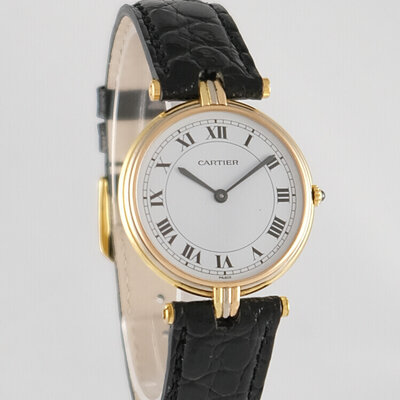 Cartier · Damen­armbanduhr Vendome