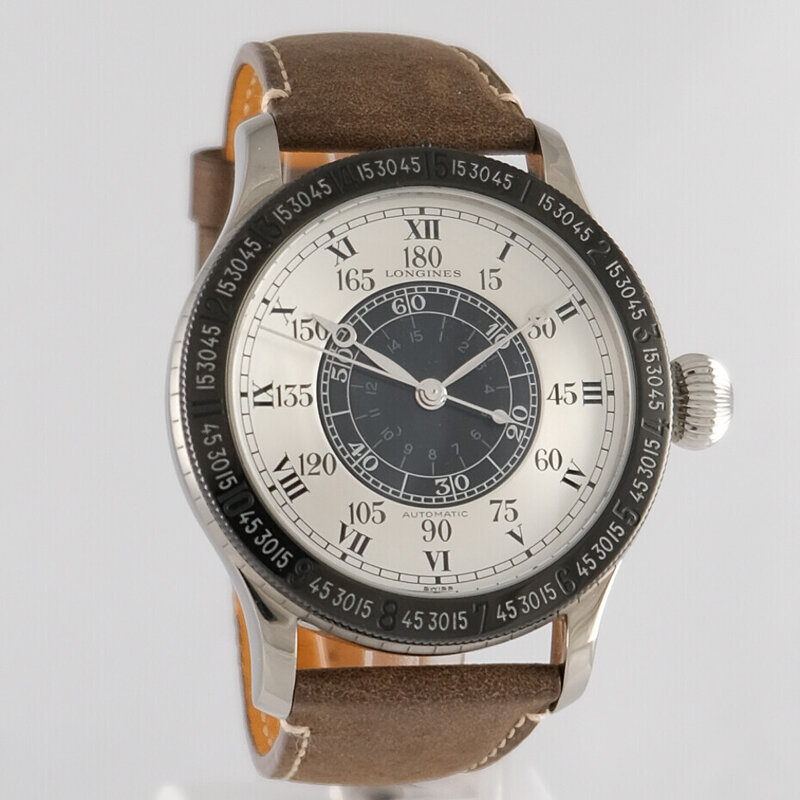 Longines · Lindbergh Stundenwinkeluhr 90 Jahre — 1 / 9 Longines · Lindbergh Stundenwinkeluhr 90 Jahre — 1 / 9