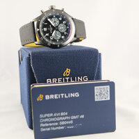 Breitling · Super Avi B04 Chronograph GMT 46 Mosquito Night Fighter — 3 / 8